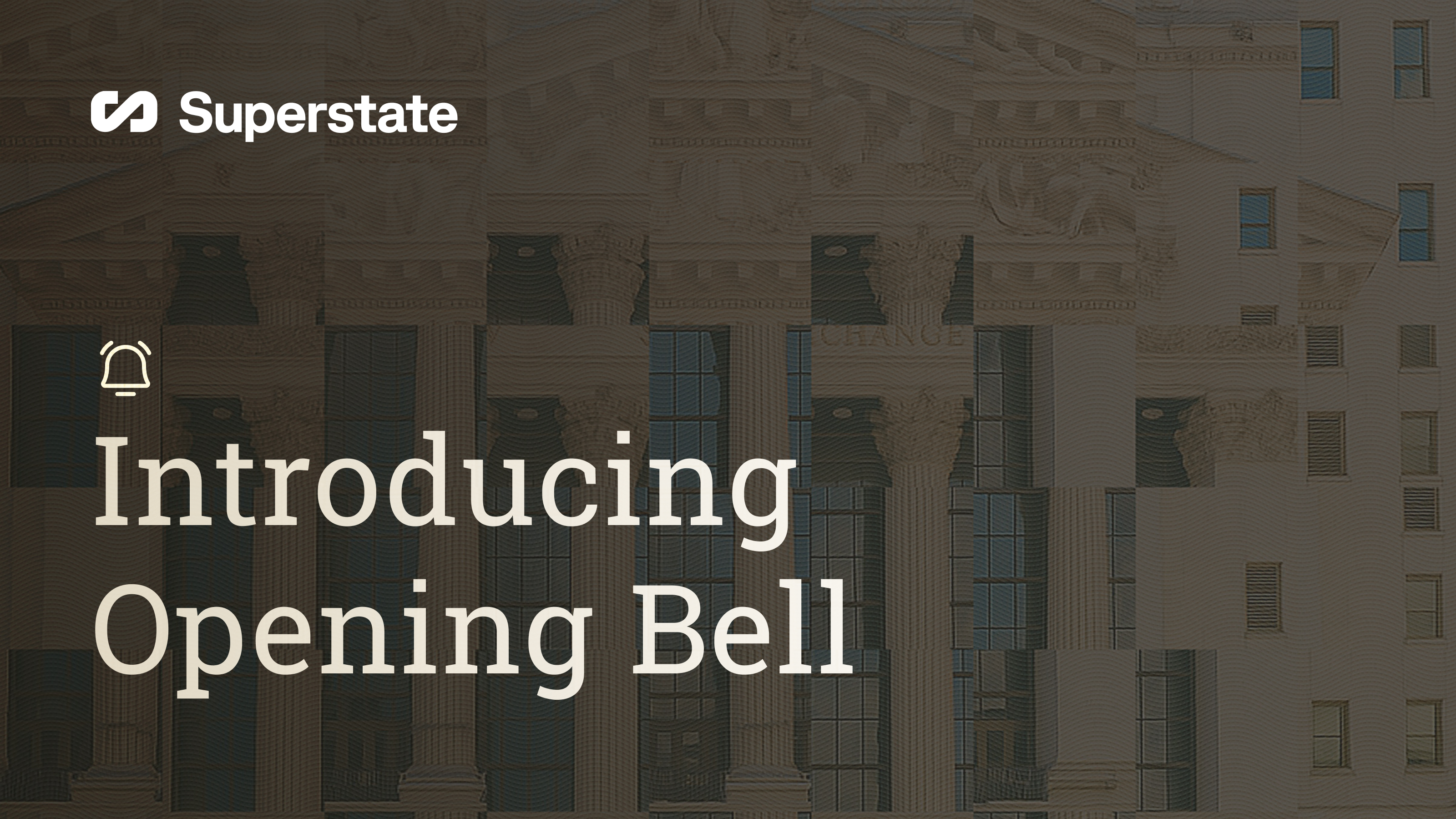 Opening Bell: Bringing Public Equity On-Chain