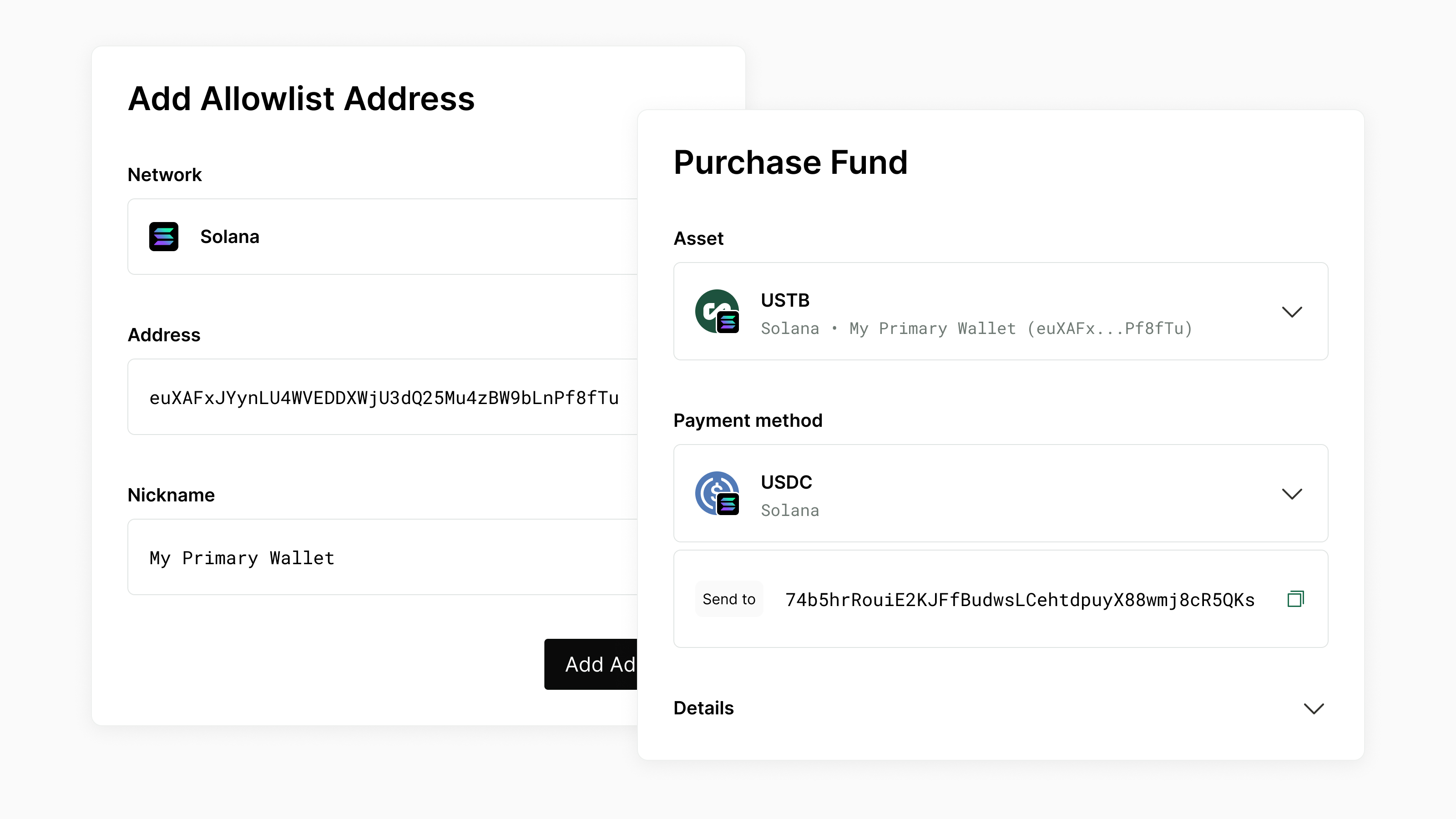 Superstate Portal Dashboard
